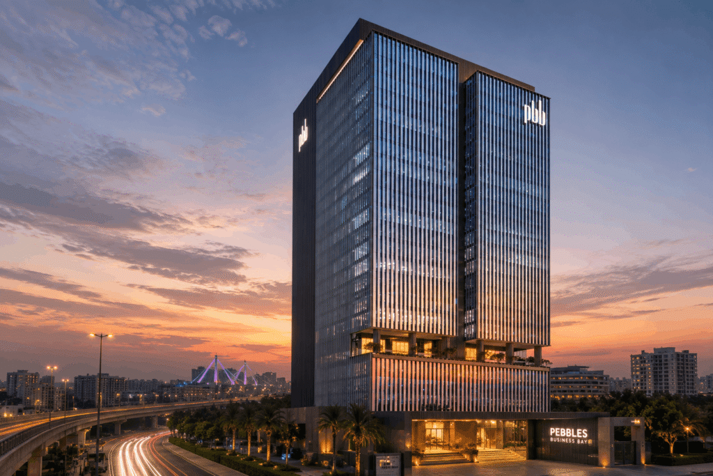 Office space for lease in Wakad at Pebbles Business Bay